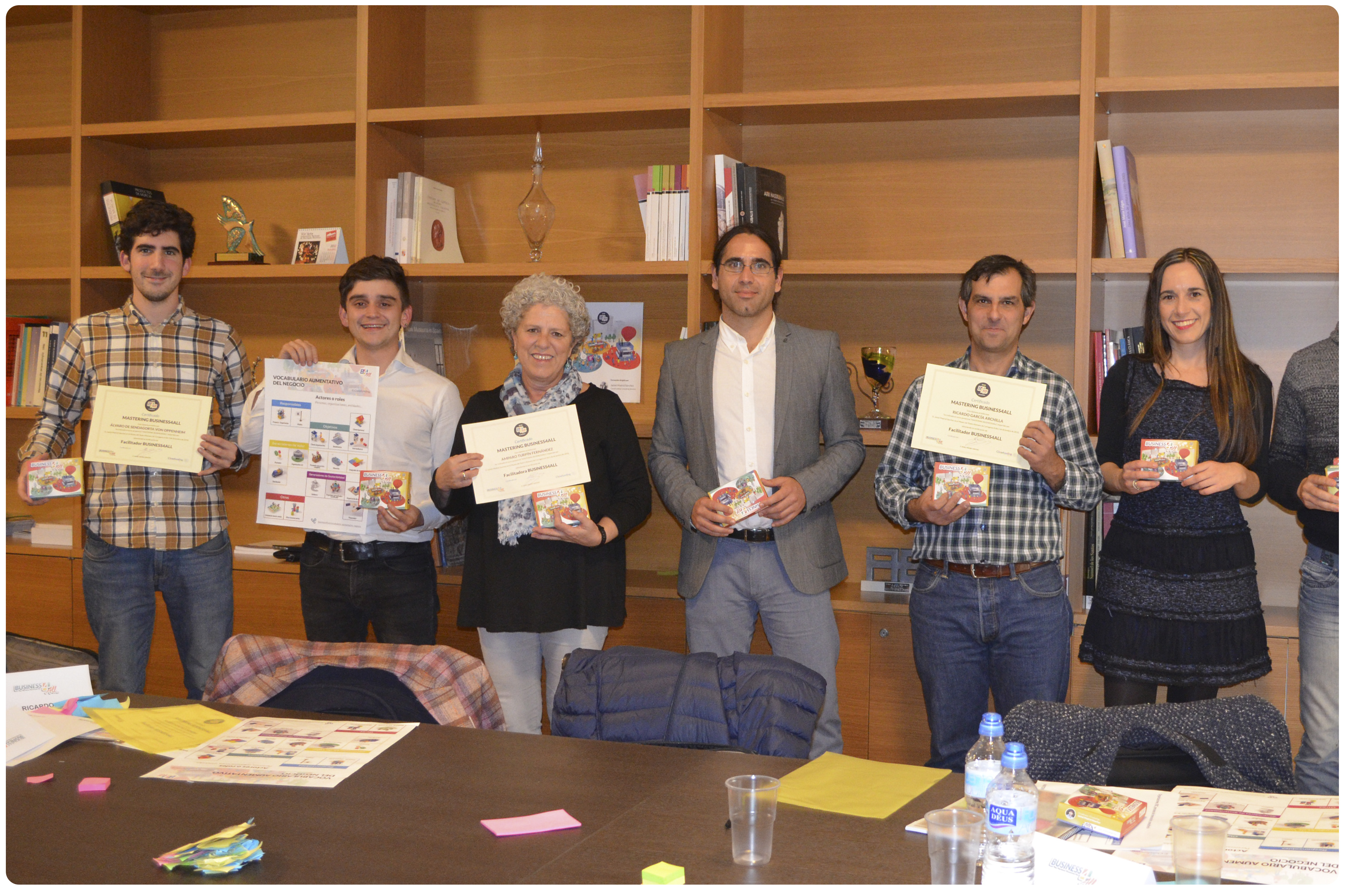 Imagen del diploma acreditativo como facilitador/a Business4ALL